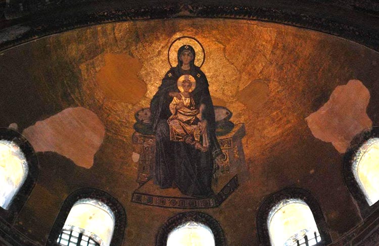 hagia sofia mother of god