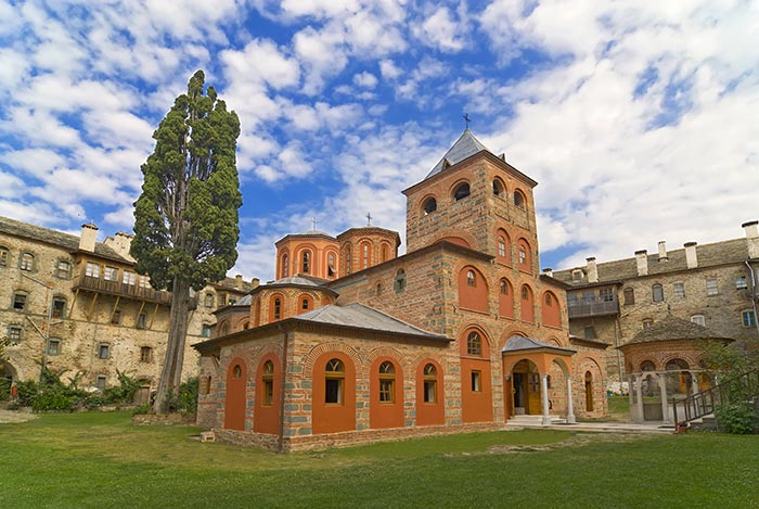 holy monastery filotheou katholikon