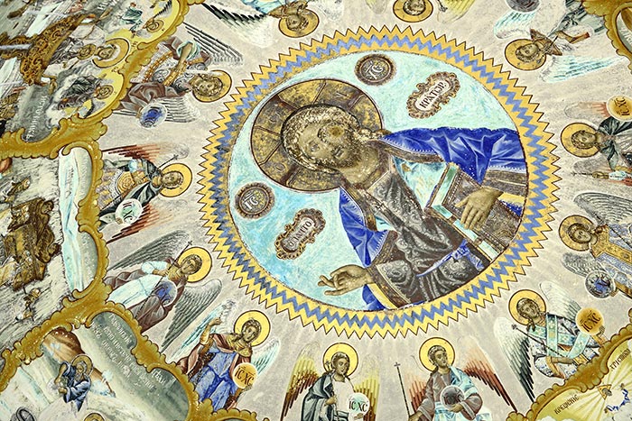 fresco in hilandar monastery