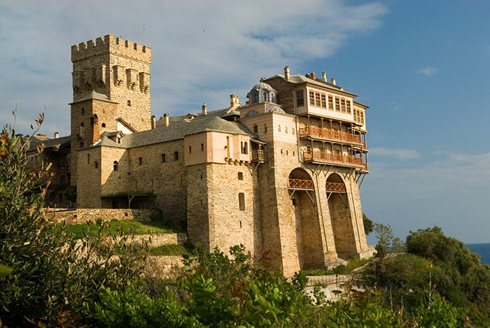 Stavronikita monastery Mount athos