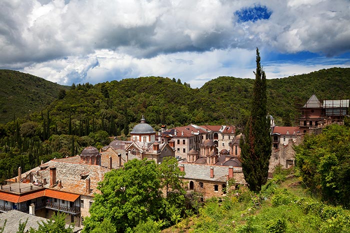 holy monastery zografou